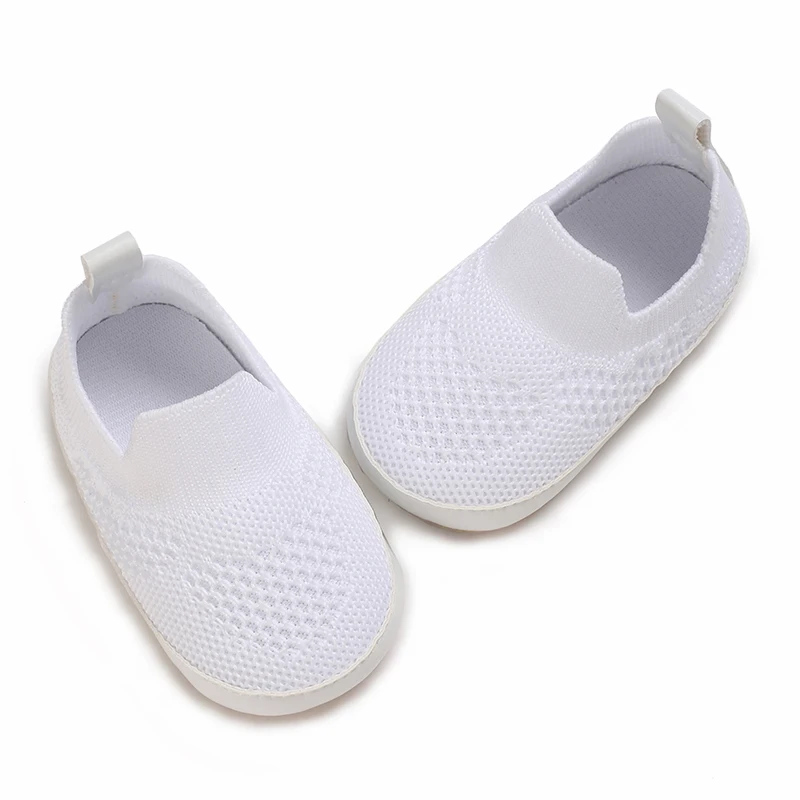 Multicolor 2025 Knitted Infant and Toddler Sports Shoes Children's Casual Shoes Baby Girls and new Boys' First Step Shoes