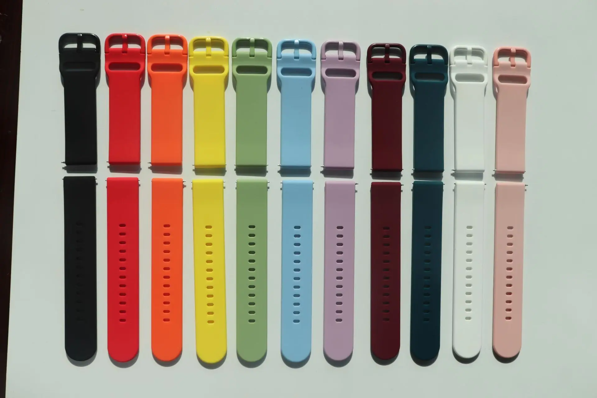 20 22mm Silicone Watch Strap For Huami Amazfit GTR 4 3 Pro 42 47mm Wristband Smartwatch Bracelet GTS 4 2 Mini 2E GTS3 Watchband
