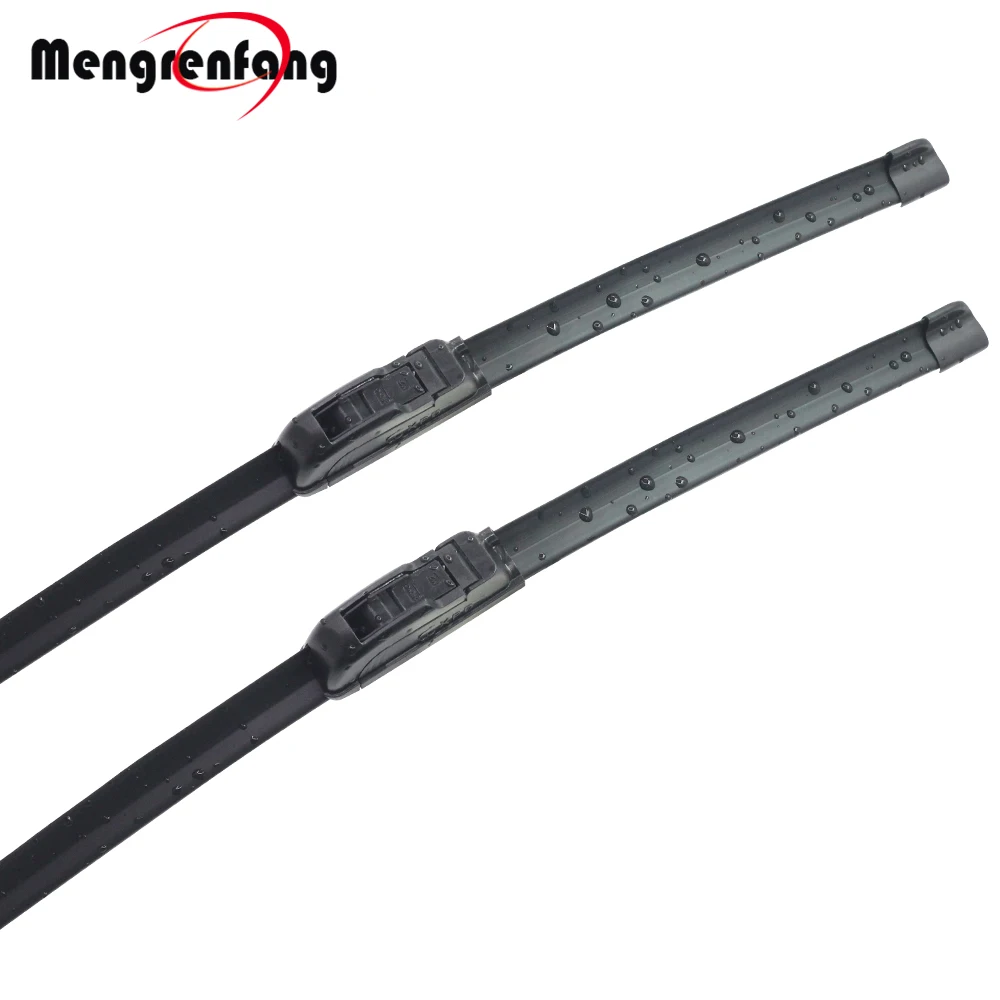 For Ford Escape 2001-2018 Car Styling Front 2025 Windscreen Wiper Blades Soft Rubber Wiper Pinch Tab & new J Hook Arms 2 Pieces
