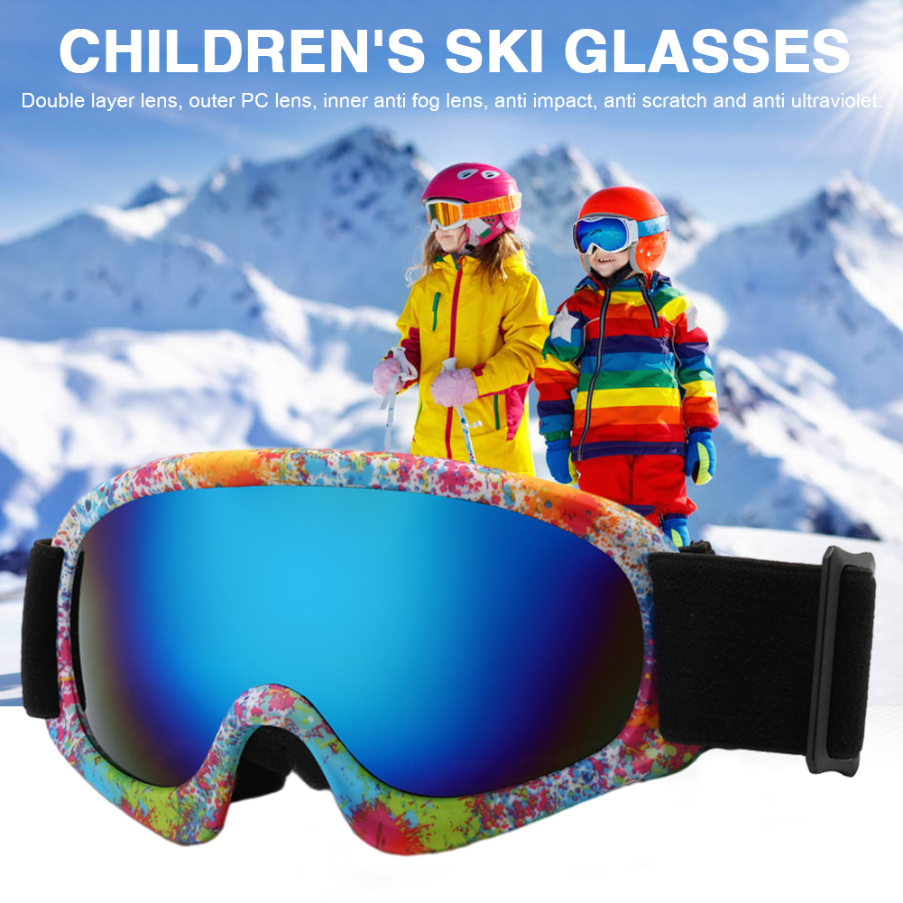 Kids Ski Goggles Snowboard Goggles Ski Goggles for Outdoor Sports Snowboard Skiing for Kids Boys Girls