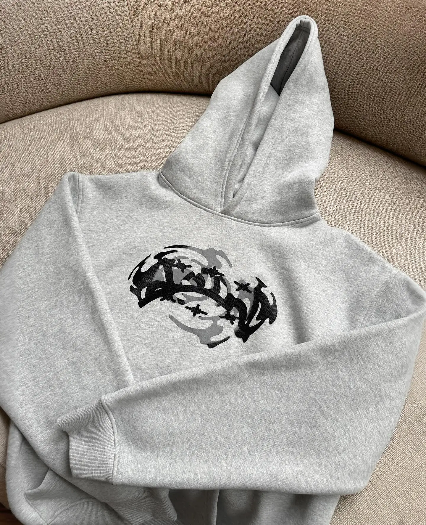 Divin Hoodie Y2K Sweatshirt Harajuku Hip Hop Graphic Print Oversized Hoodie Mens Womens New Gothic Pullover Hoodie Clothing