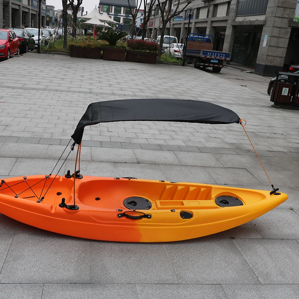 Single Kayak Canoe Awning Fishing Shade Cover Sun Canopy 125*110cm Folding Sunshade Tent Rain Shelter Boat Accessories