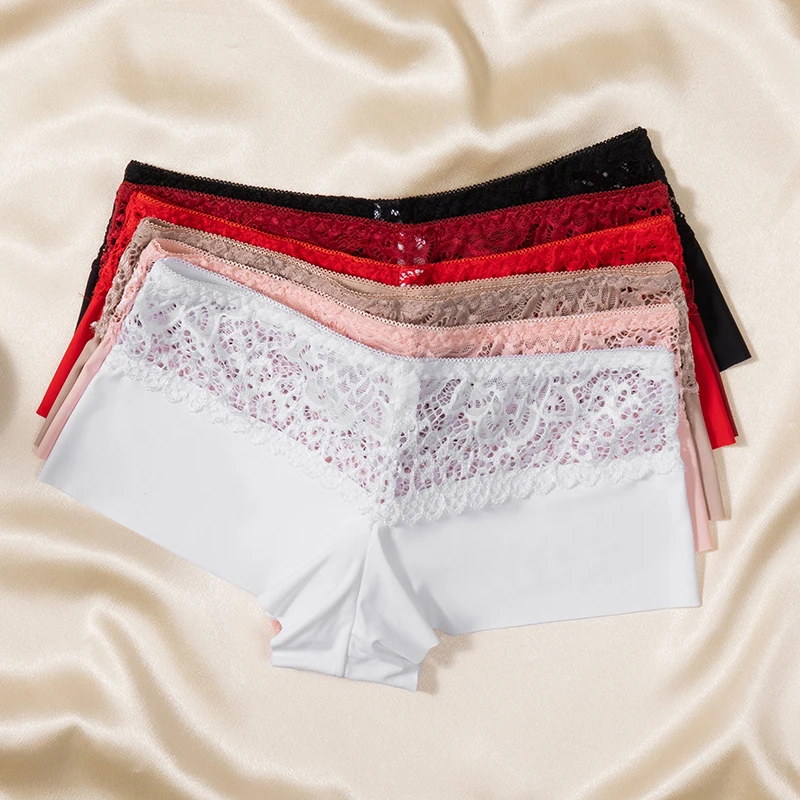 WHPC High Quality Exquisite Women's new Panties Sexy Silk Satin 2025 Underwear Cozy Lingerie Soft Breathable Briefs Hollow Out Underpants