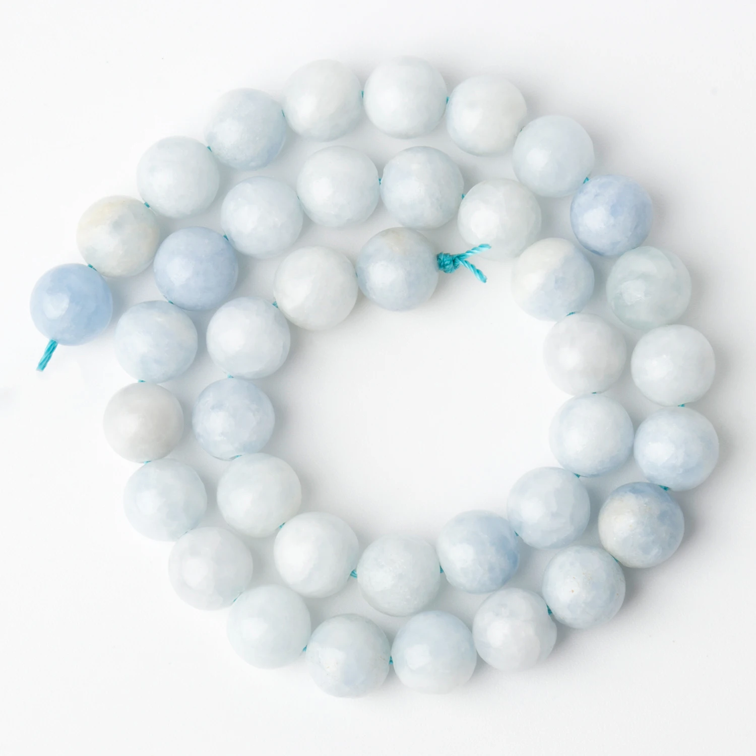 6/8/10mm AAA Celestite Beads Natural Stone Round Loose Spacer Beads For Jewelry Making Diy Gift Charms Bracelets Accessory 15''
