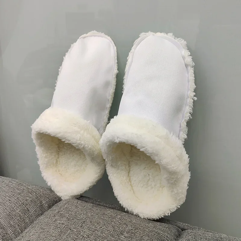 Warm Winter Ankle 2025 Sock Croc Shoe Charms Thicken Plush Insole for Women Men Shoe Covers Removable Plush Liner Croc Shoes Insoles