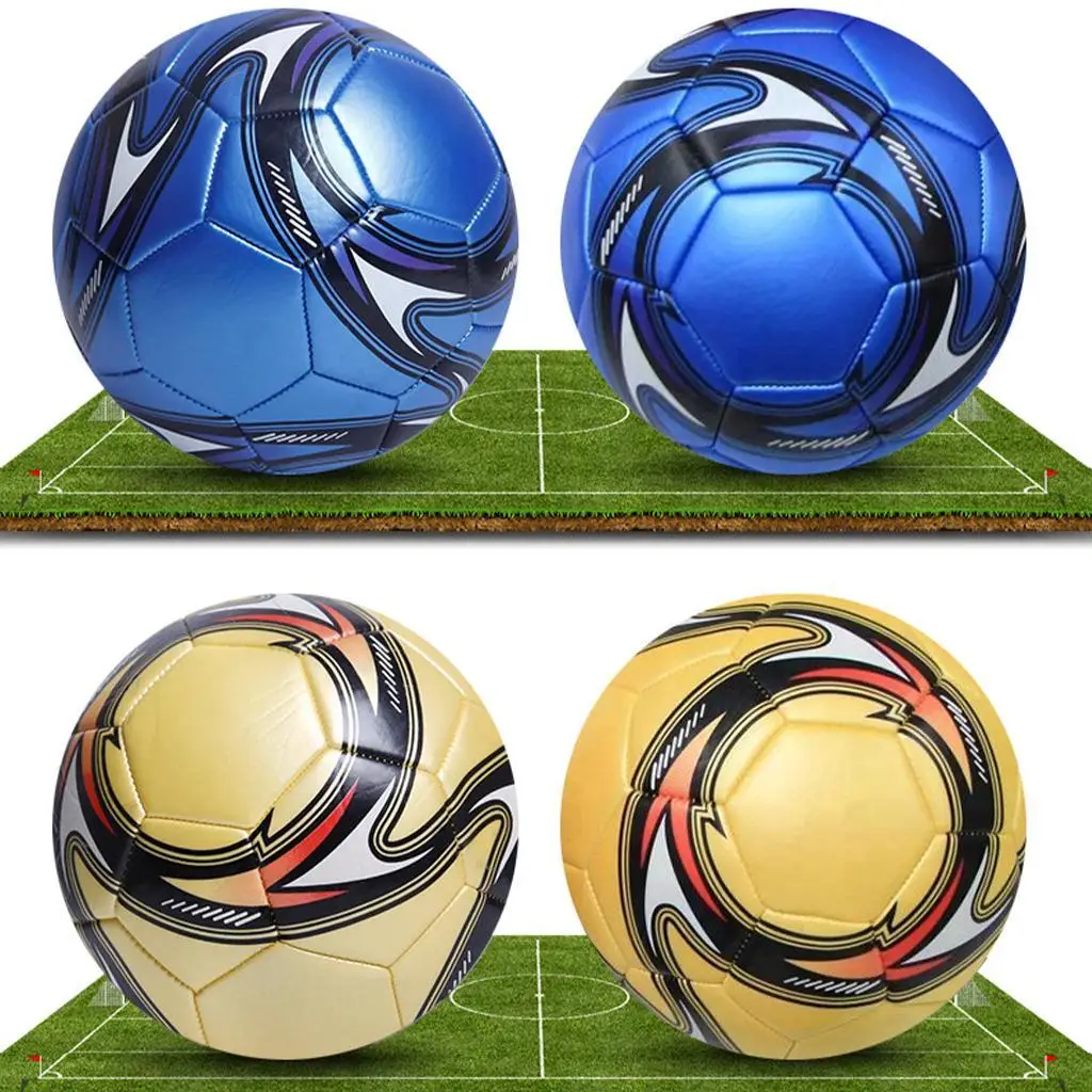 Football Ball Professional Soccer Balls Size Sports PU Leather hine ed Training