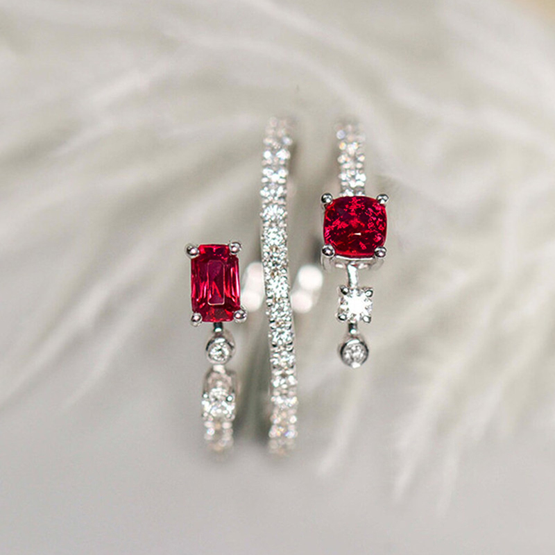 Exquisite Cubic Zirconia Ring: Vintage Elegance for Women's Fashion 4