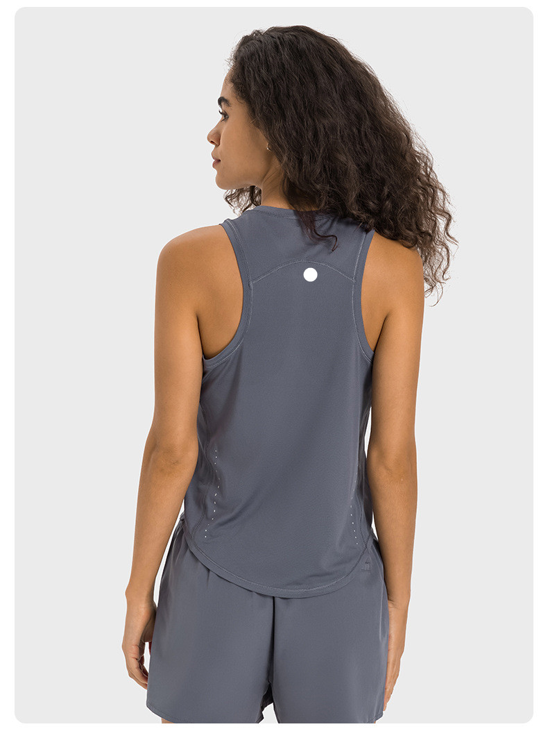 new quick-drying fitness sports vest for women loose casual fitness yoga smock for women exercise top