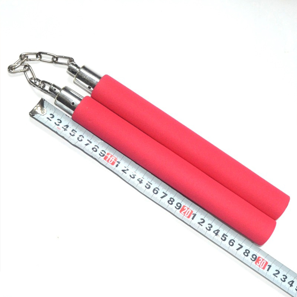 Nunchaku Safe Foam Rubber Training Nunchakus Martial Arts Nunchaku Foam Nunchucks for Kids or Adults Beginners