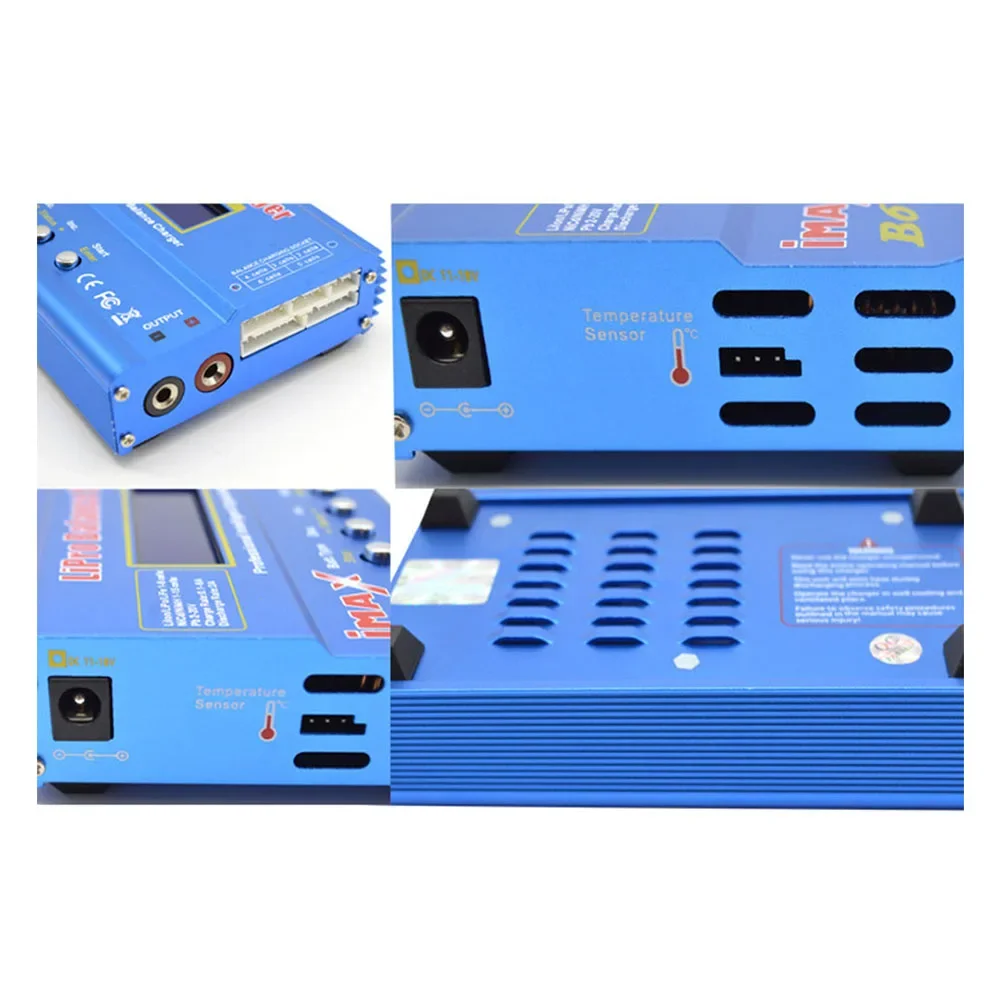 IMAX B6 80W Battery Charger LCD Dispaly AC/DC Balance Discharger Power 5W 18V 6A for LiPo NiMH NiCd LiFe Pb Battery