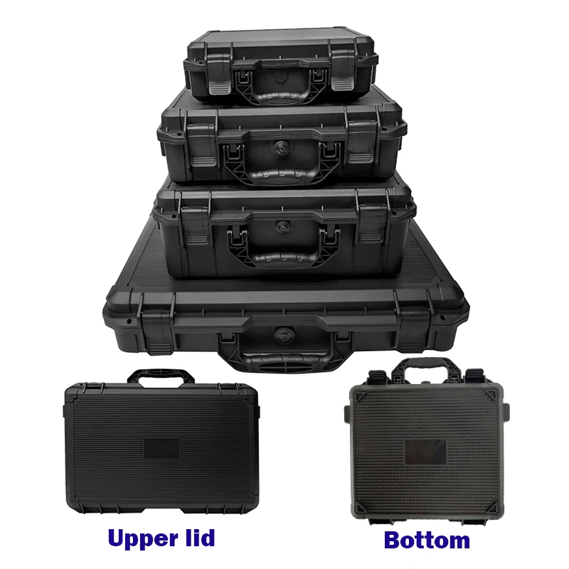 Waterproof Hard Carry Case Tool Box with Sponge Storage Box Dry Box Waterproof Organizer Pelican Case Toolbox Large Hard Case