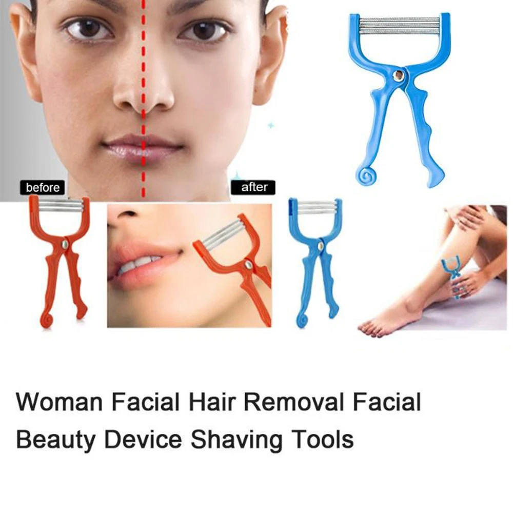1~10PCS Facial Hair Epilator Safe new Handheld Spring Roller Women Facial Hair Removal Epilator Face Care 2025 Massager Beauty Epilator