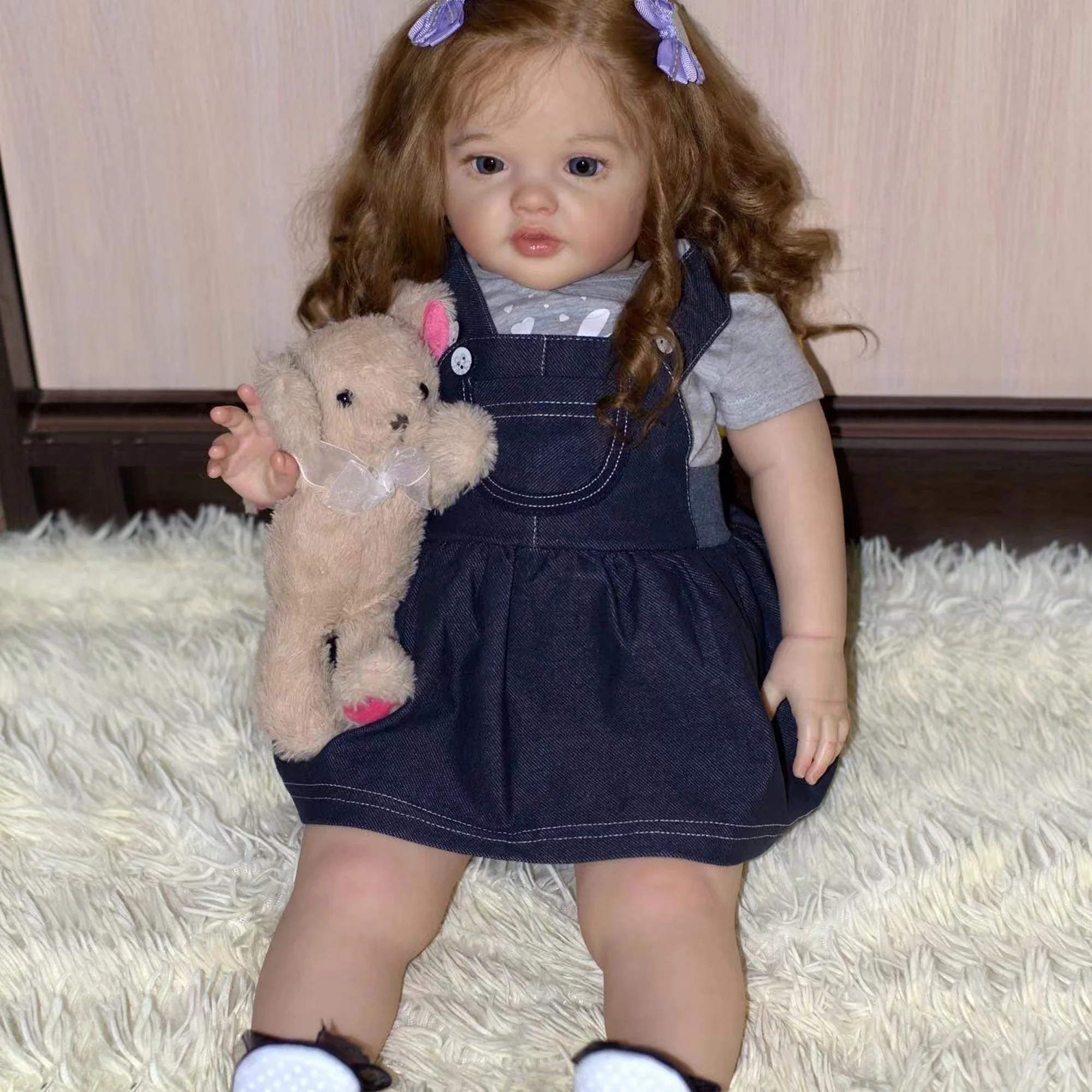 CM Reborn Betty Doll By David Handmade Lifelike Bebe Newborn Girl With Cute Clothes