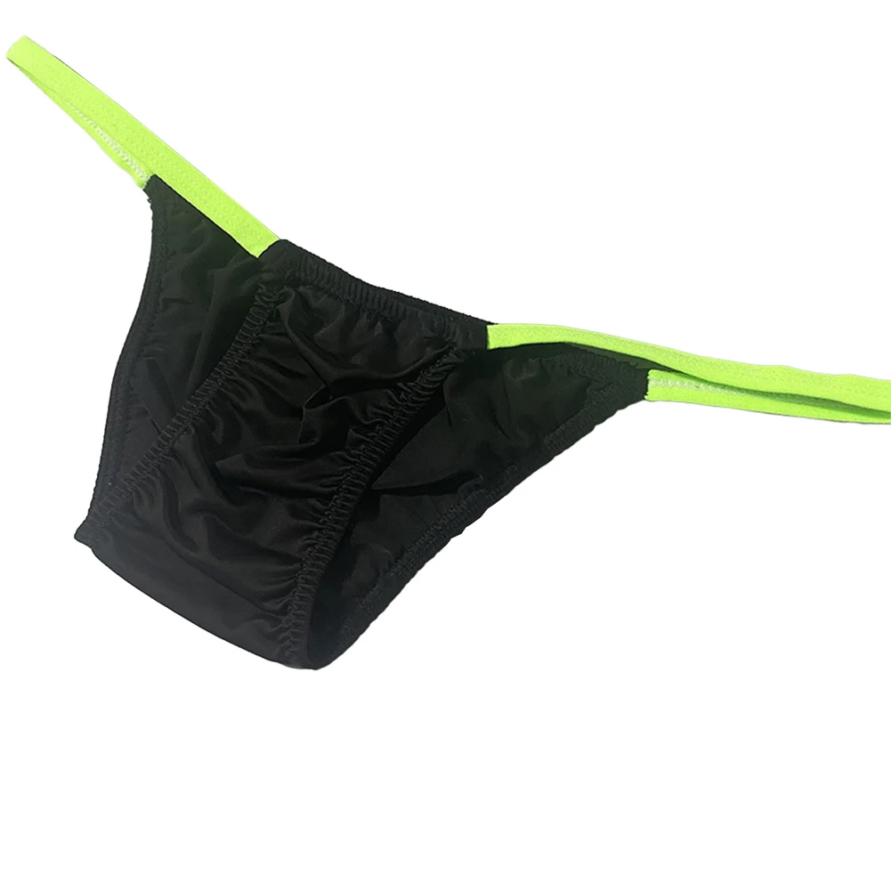 Men Enhance Peni Pouch Thong Bikini Briefs Posing Underwear Low Rise Soft Jockstrap Panties U Convex Breathable Underpants