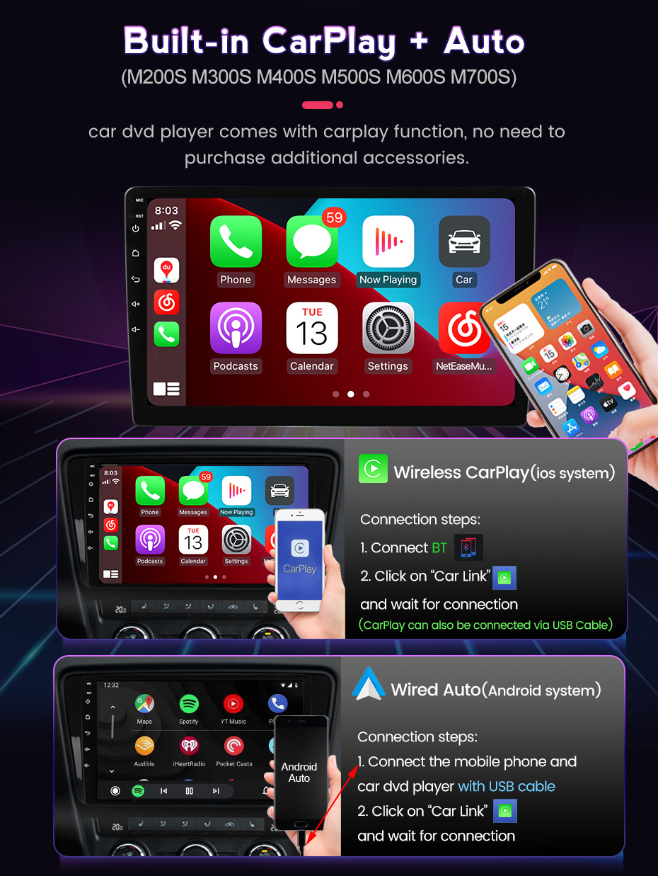 2 Din Android Car Radio GPS For VW / Volkswagen Skoda Octavia golf 5 6 touran passat B6 polo Jetta 2Din Radio Coche