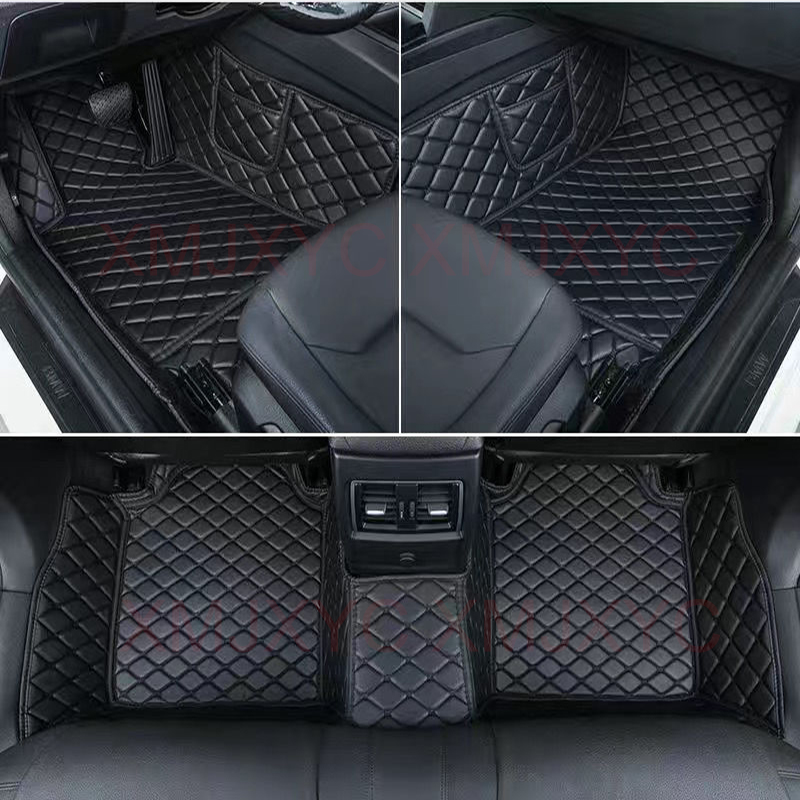 Artificial Leather Custom Floor Mats for 5 Series E39 1995-2004 E60 F10 G30 2017-2022 Car Accessories Interior Details