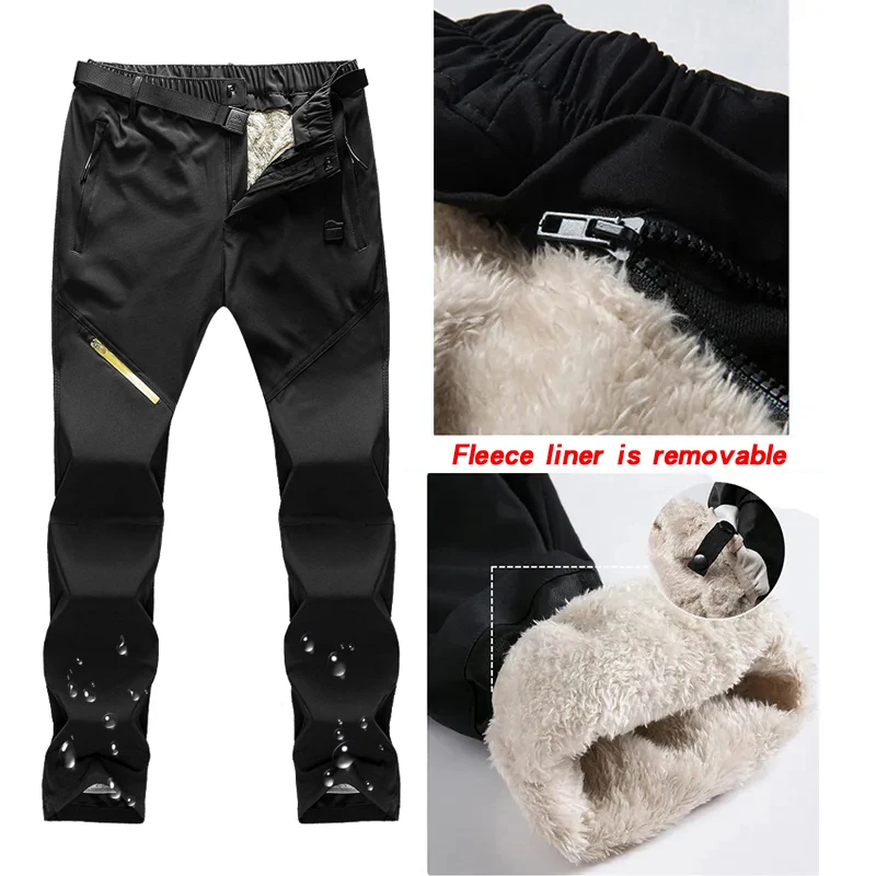 Hot Ski Suit For Men Snow Skiing and Snowboarding Sets Warm Waterproof Windproof Snowboard Fleece Jacket pants s Winter