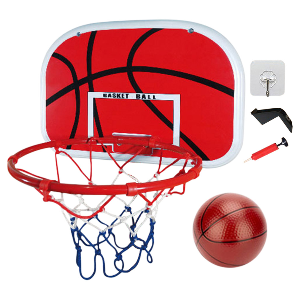Mini Basketball Hoop with Ball and Pump Portable Basketball Hoop Adjustable Basketball System for Kids Youth Adult