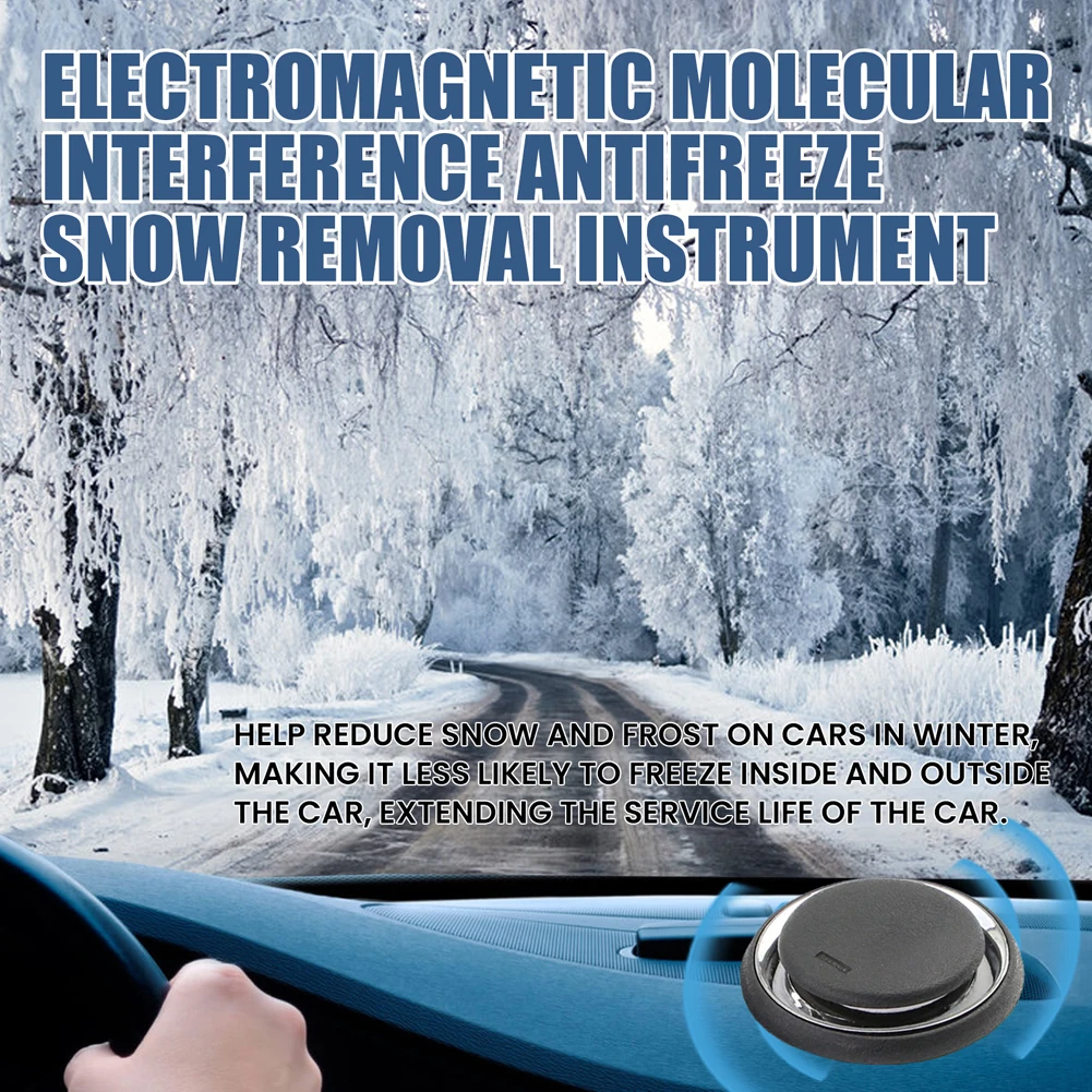 Car Antifreeze Device Portable Electromagnetic Molecula Snow Removal Device Antifreeze Snow Removal Instrument Car Ice Scraper