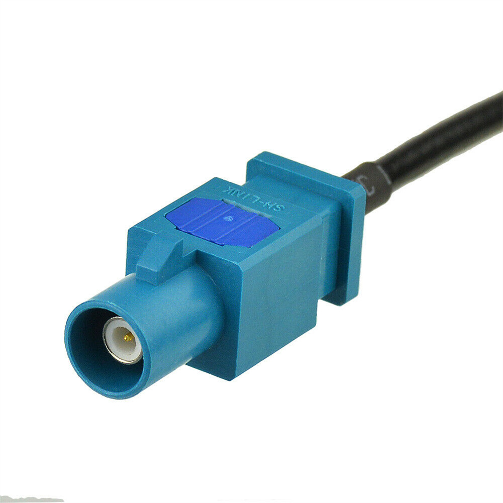 2pcs Car FM AM Stereo Radio Antenna Fakra Adapters Cables for Fakra Z Female to Din Female Fakra Z Male to DIN Male Adapters