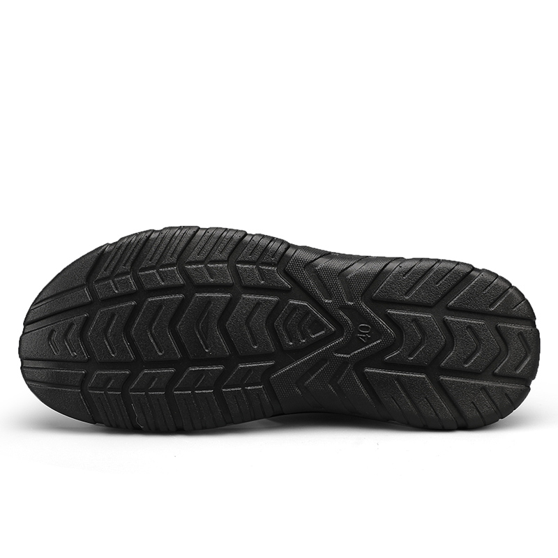 Men's Designer Shoes Slippers Leather Summer Outside Sandals Big Size 39-48 Beach Slippers Anti-slip Casual Slide Mens Shoes Big Size 38-48