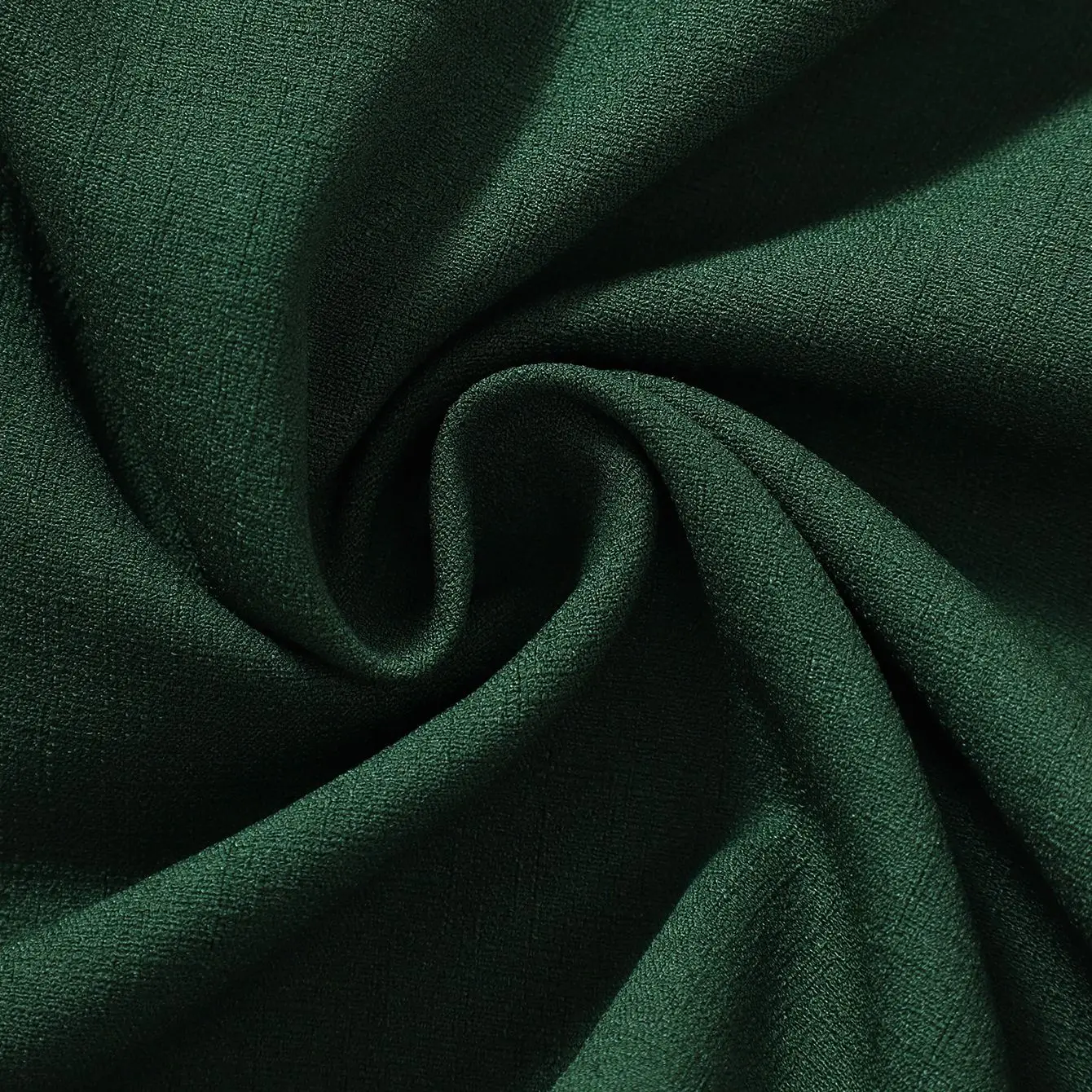 Newborn Clothing, Baby Dress, Dark Green Square Neck Bubble Sleeve Dress, Infant A-line Skirt 6M-3Y