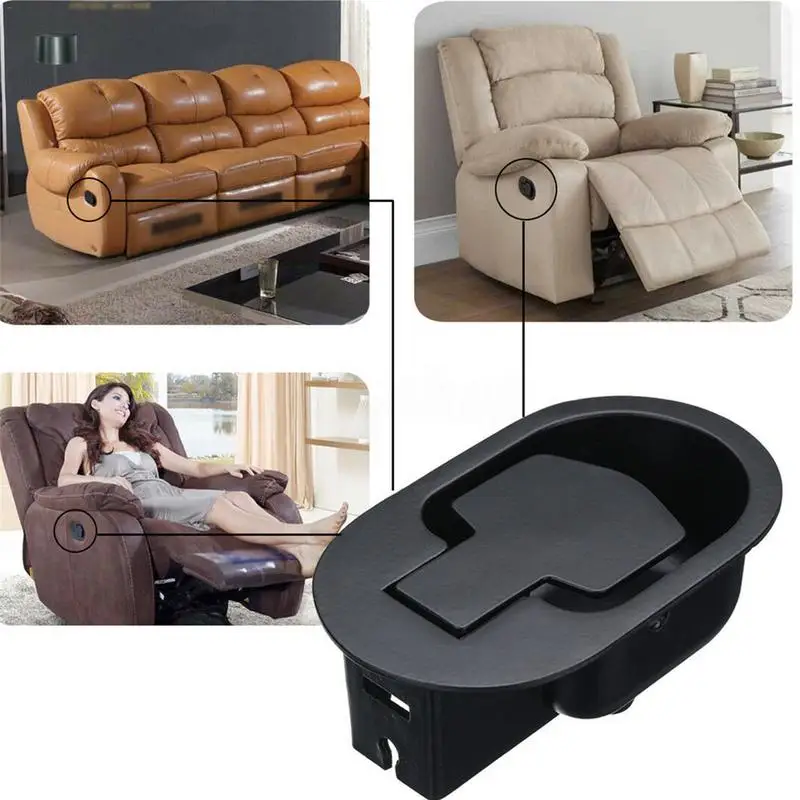 1pcs Metal new Handle Durable Recliner Chair Sofa Couch Release Lever 2025 Recliner Mechanism Replacement Brand Reclining Armchair Handle