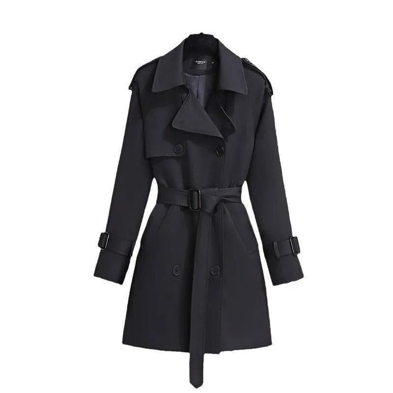 B-TOTO Short Windbreaker new 2025 2023 New British Style Korean Jacket High Quality Windbreaker Jacket For Women