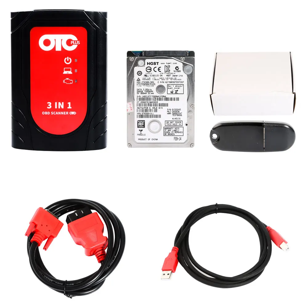 Top OTC Plus 3 in 1 GTS TIS3 OTC Scanner For Toyota V17.00.020 Global Techstream OTC Plus For Nissan Consult Car Diagnostic Tool