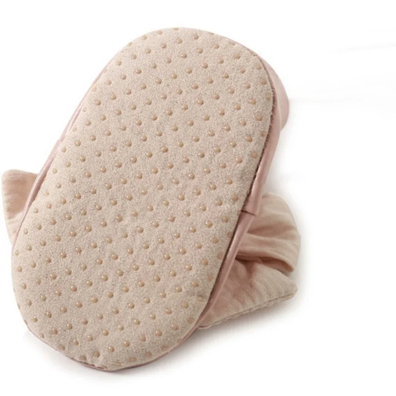 Cute Big Bowknot Baby Girls Toddler Shoes Soft Sole Glue Dot Non-slip Floor Socks Skin-friendly Newborn Baby Socks 6-18 Months