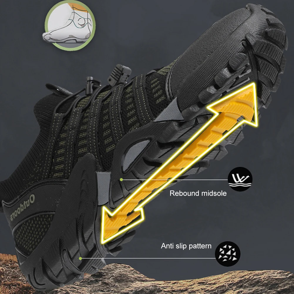 Swim Beach Aqua Shoes Quick Dry Wading Sneaker Breathable Trekking Wading Shoes Wear-resistant Outdoor Supplies for Lake Hiking