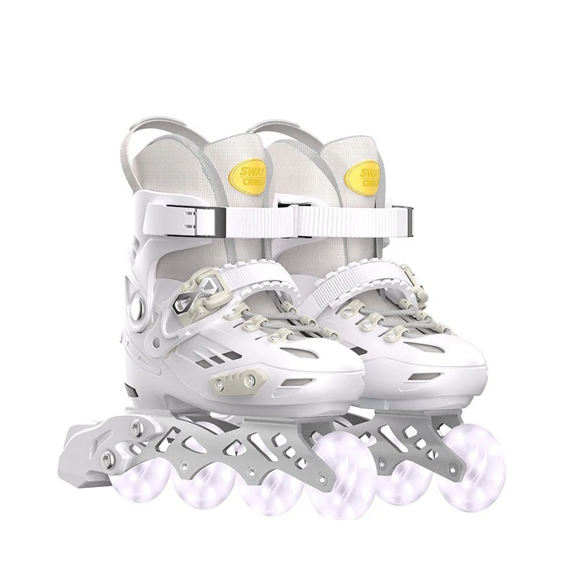 Professional Inline Roller Skates ABEC-11 Bearing Woman Man Kids Adult Speed Skate Shoes Outdoor Speed Skating 4 Wheels Sneaker