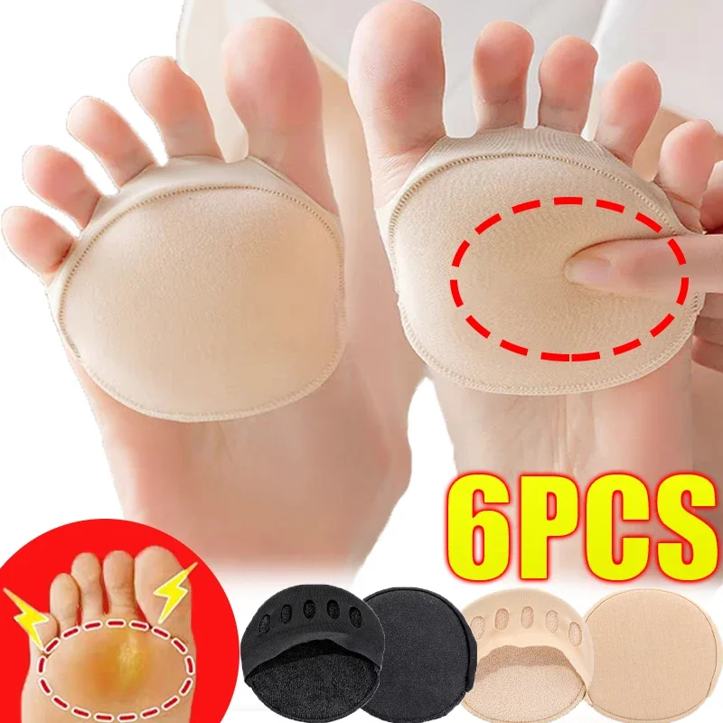 Pcs Five Toes Forefoot Pads Women High Heels Half Insoles Orthotics Pain Relief Foot Care Feet Massaging Toe Pad Inserts 5