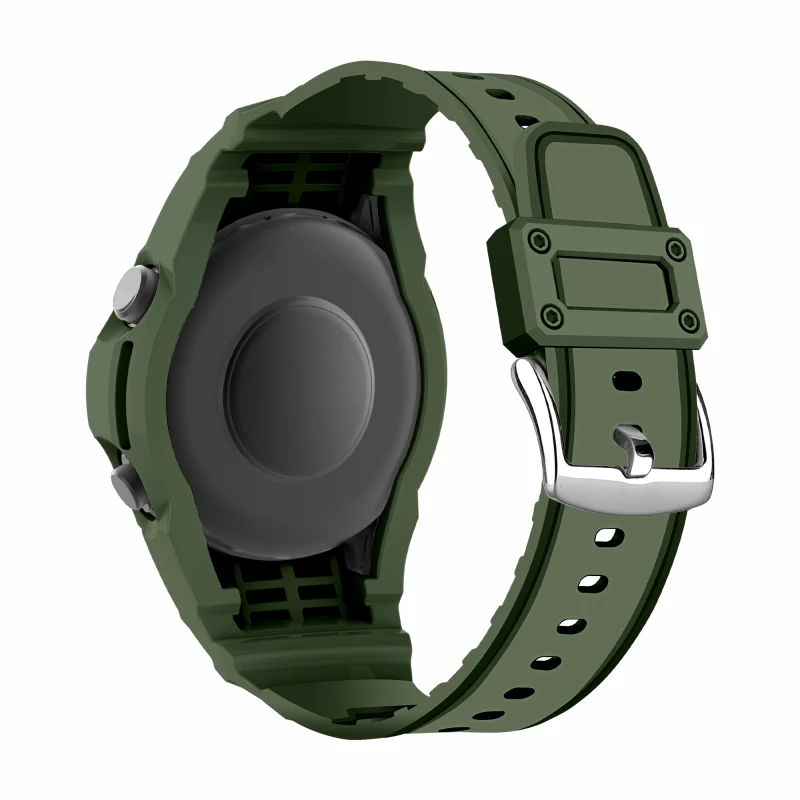 Case strap For Huawei Watch GT mm All inclusive Silicone Watchband Rubber Sport Shell