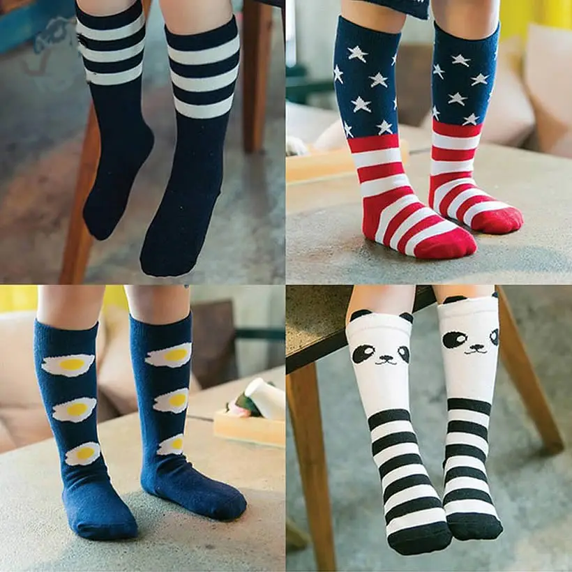 Baby Leg Warmers Knee Children Socks Casual School Boys Girls Socks Kawaii Kids Knee Socks 2025 Gift For new Your Baby Socks knee high