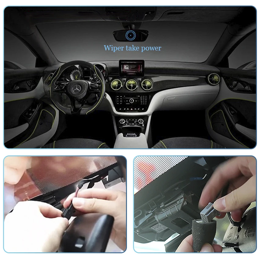 4K Plug and play Car DVR Video Recorder Dash Cam Camera For Mercedes-Benz E Class E200 E300 E320 E320L E350 GT50 w212 w213 w207