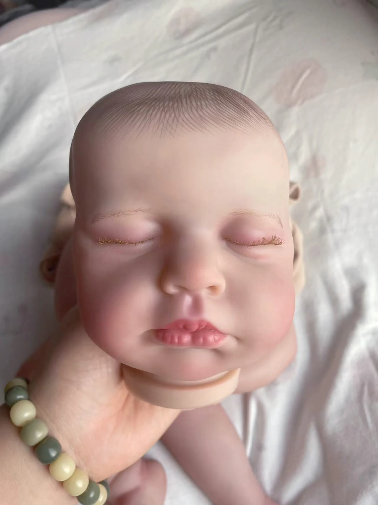 19inch Loulou Finished Doll Size Already Painted Kits Very Lifelike With Many Details Veins same As picture with Extra Body