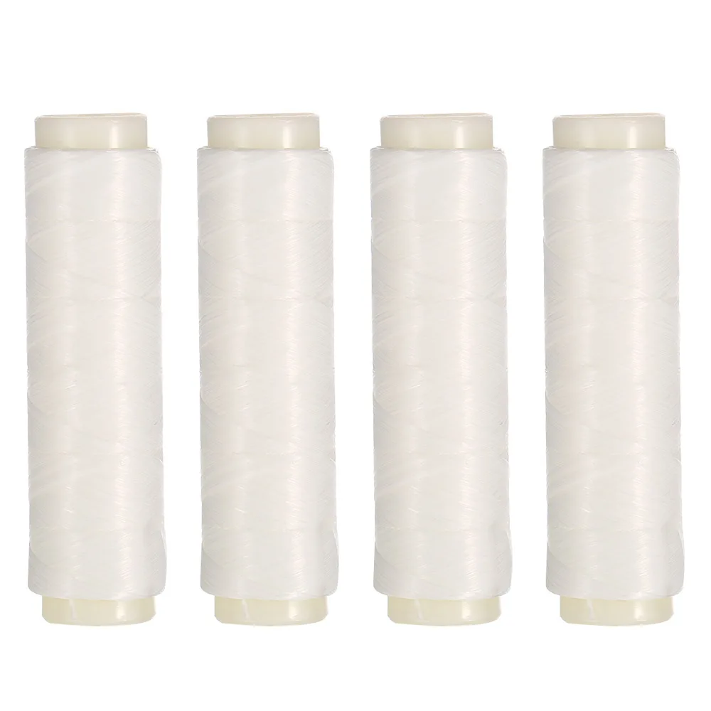Pack of 4Pcs 200M High Tensile Elastic Bait Thread Sea Fishing Bait Lure Line Bait Saver