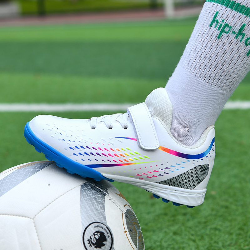 Soccer Shoes for Boys Waterproof Outdoor Sports Adolescents Non-Slip Fashion Football Wear-Resistant Training Children Girls