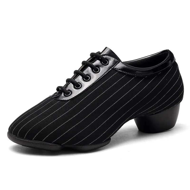 Breath Jazz Dance Sneakers For Men Women Durable Skidproof Soft Soles Latin Ballroom Dancing Shoes Street Dance Shoes Size 34-45