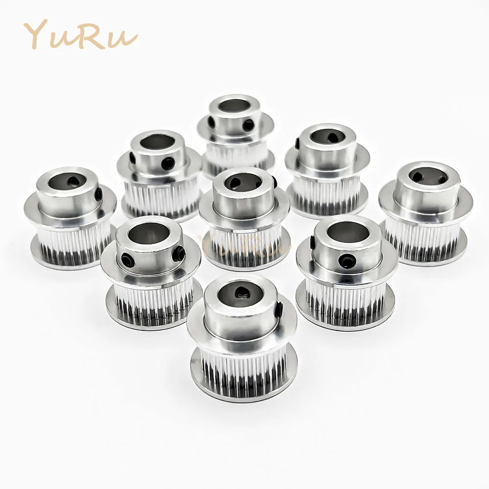 2GT 40Teeth Timing Pulley Bore 5 6 6.35 8 10 12 14mm Belt Width 6 9 10 15mm 40T 2MGT Tensioning Wheel Open Synchronous