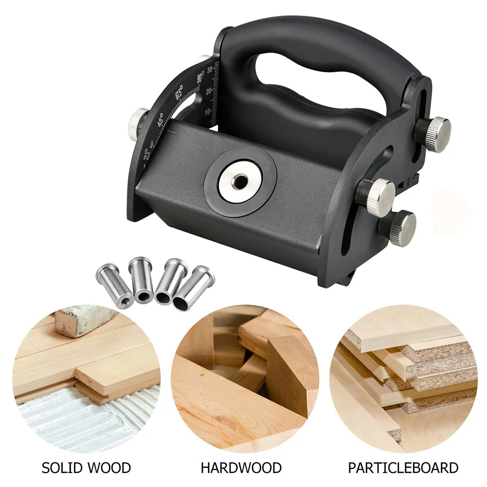 Multi-angle Pocket 2025 Hole Jig Oblique Hole Locator Drilling Tool Kit new 6/8/10/12mm Dowel Jig Aluminium Joinery Woodworker DIY Tools