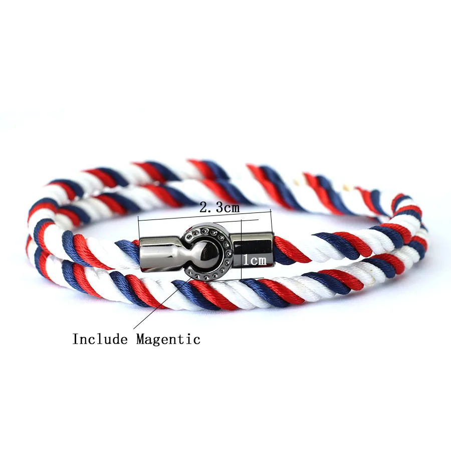 2024 Simple Style Paracord Bracelet Men Double Layered Wrap Braslet Leisure Accessories Hombre Nautical Marine String Braclet