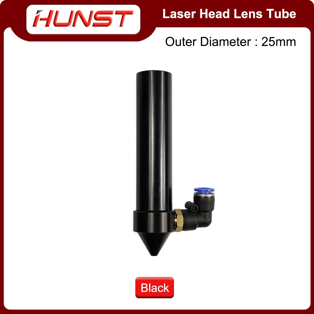 HUNST new CO2 Laser Head Barrel 2025 Outer Diameter 25mm Diameter 20mm Focal Length 50.8/63.5/101.6mm For Engraving And Cutting hine