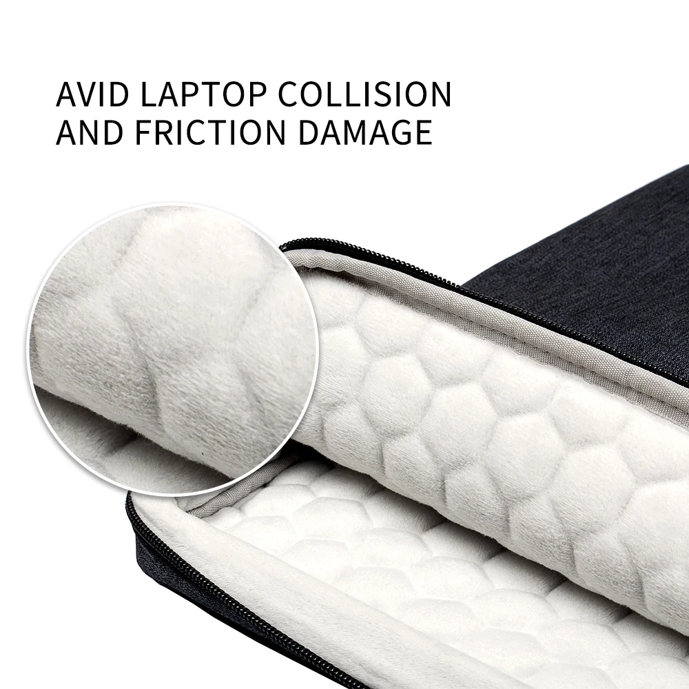 For Macbook Laptop Sleeve Bag 14.2" 16 " Notebook pouch Water-Resistant Briefcase Carrying Bag With Handle For Macbook Air Dell