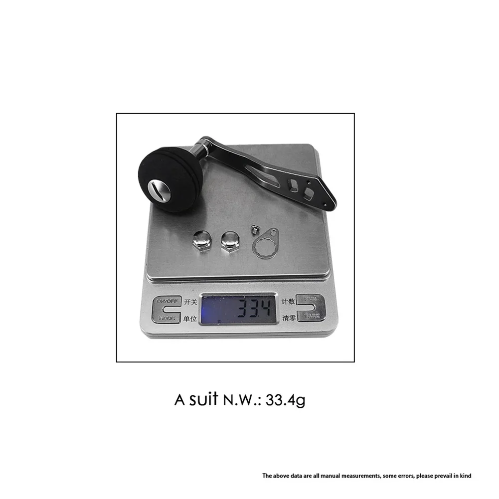 Metal Power All Single Fishing Reel Handle EVA Knob Reel DIY Replacement Part Baitcasting Reel Handle Knob For Fishing Tackle smile