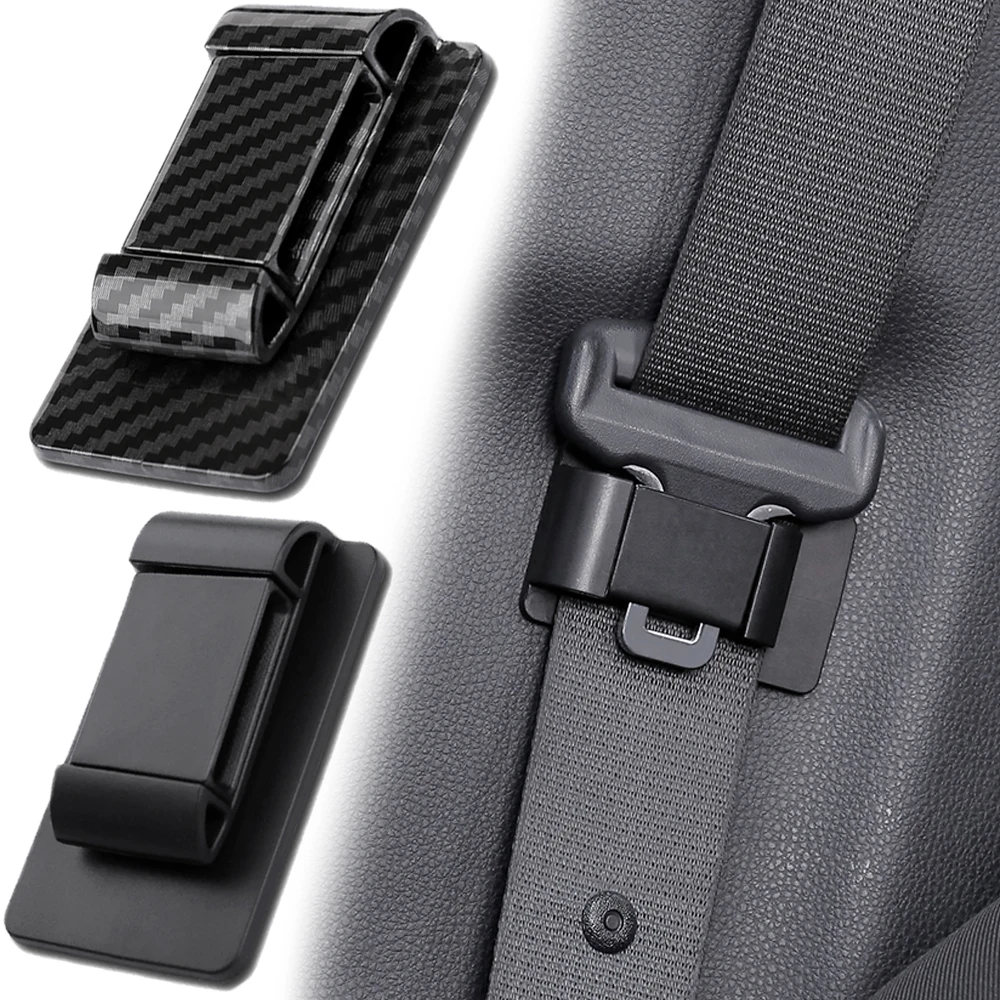 For Tesla Model 3/Y Car Seat Belt Limiter Stopper Safety Adjusting Clip Non-slip Spacing Limit Device Fixed Buckle Accessories