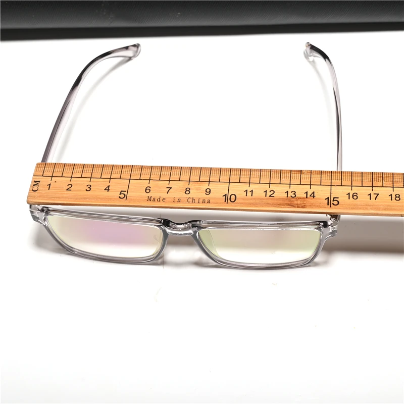 Rockjoy 155mm Oversized Transparent Reading Glasses Men Eyeglasses Frames Male Women Big Large Spectacles for Optical TR90