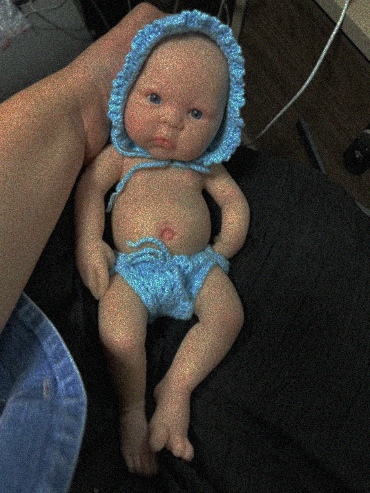 12" Micro Preemie Full Body Silicone Baby Doll Boy " Aron" Lifelike Reborn Doll Surprice Children Anti-Stress