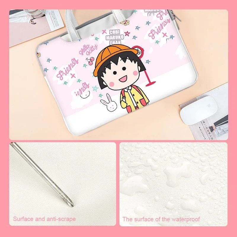 Laptop Bag 13.3 15.6 15 inche Waterproof Shockproof Notebook Case For Macbook Air Pro 13 15 Dell Xiaomi Huawei Handbag Briefcase